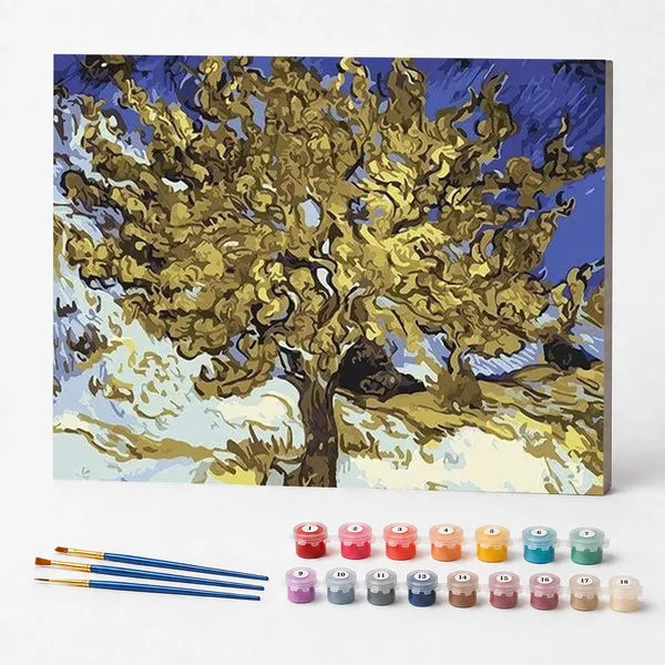 Kit de Pintura Numerada - A Amoreira de Van Gogh