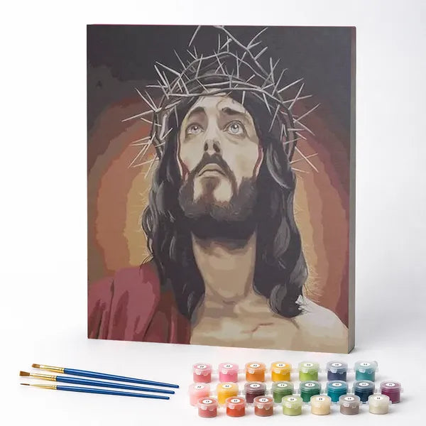 Kit de Pintura Numerada - A Coroa de Jesus