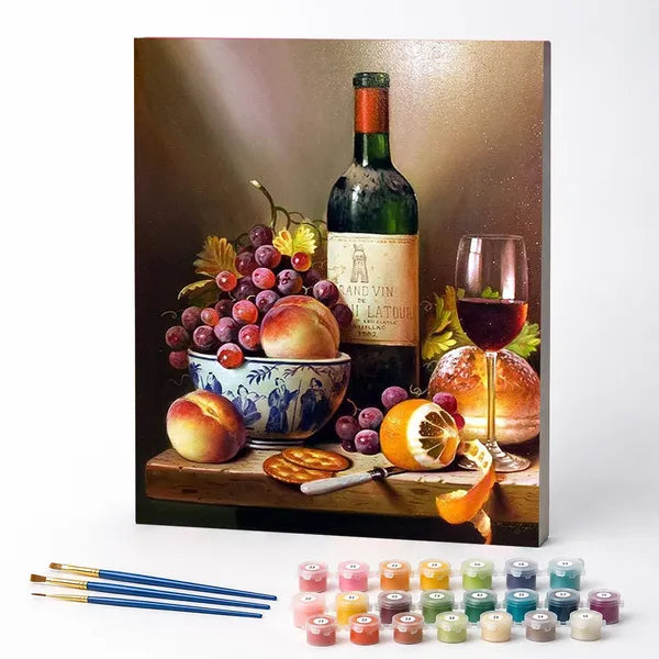 Kit de Pintura Numerada - Banquete Real