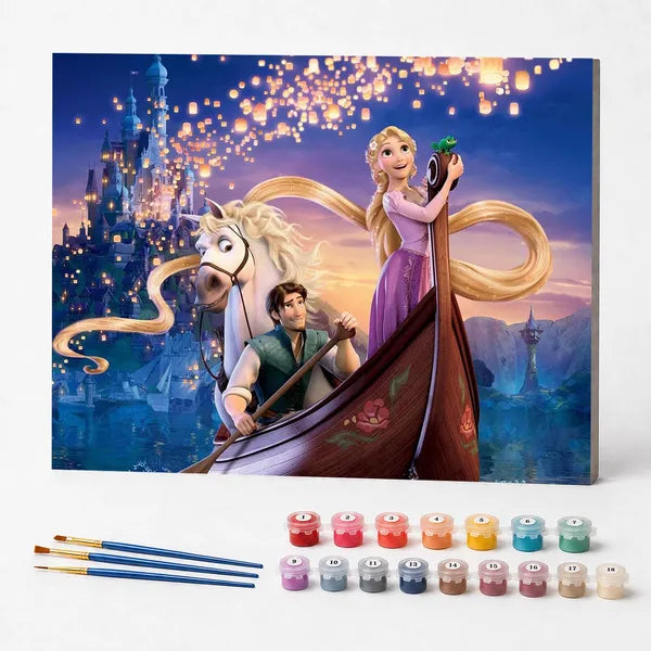 Kit de Pintura Numerada - Enrolados