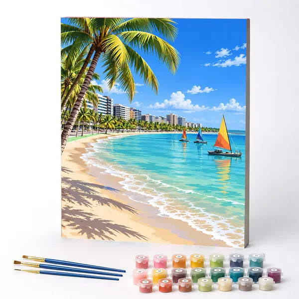 Kit de Pintura Numerada - Maceió, Alagoas