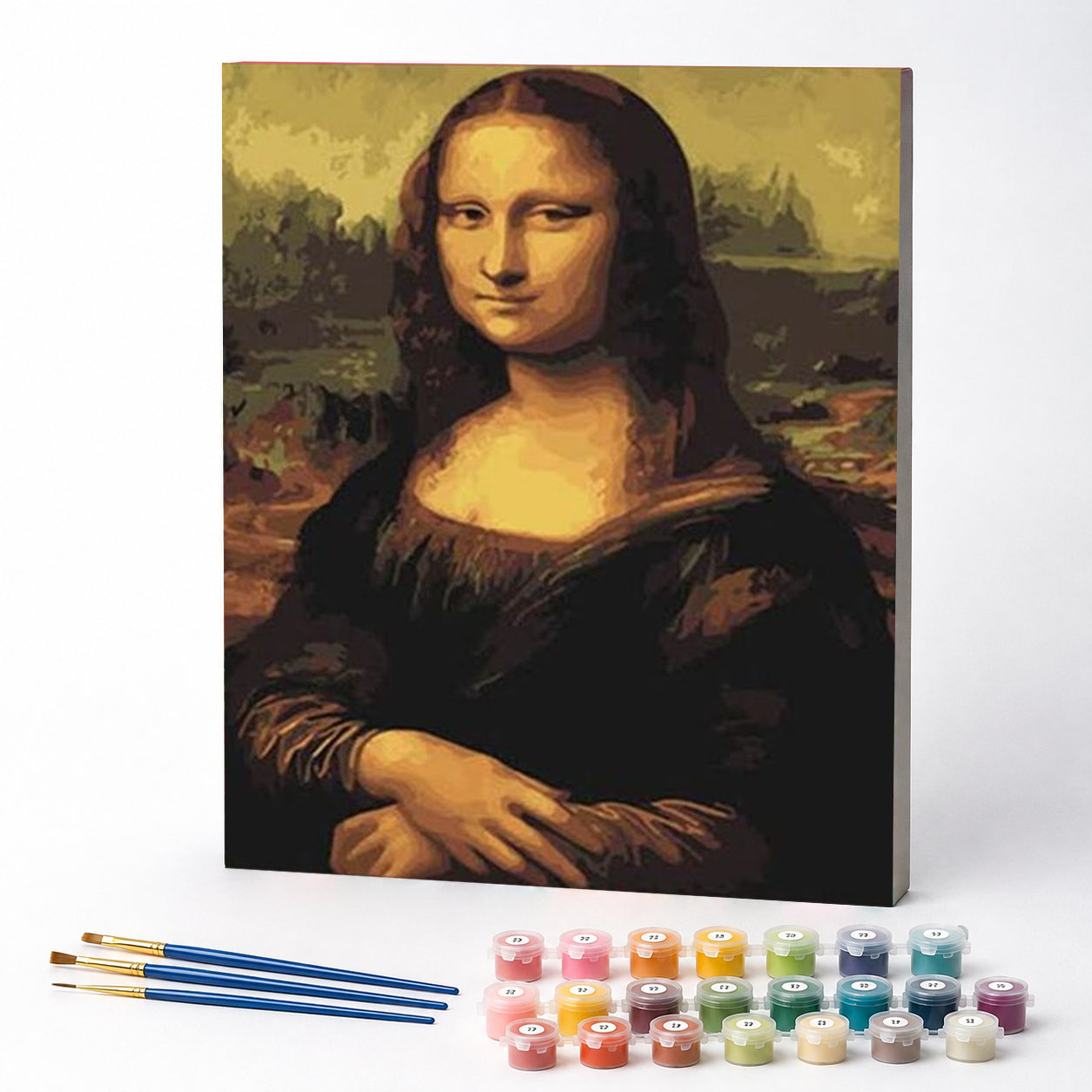 Kit de Pintura Numerada - Mona Lisa, Leonardo da Vinci