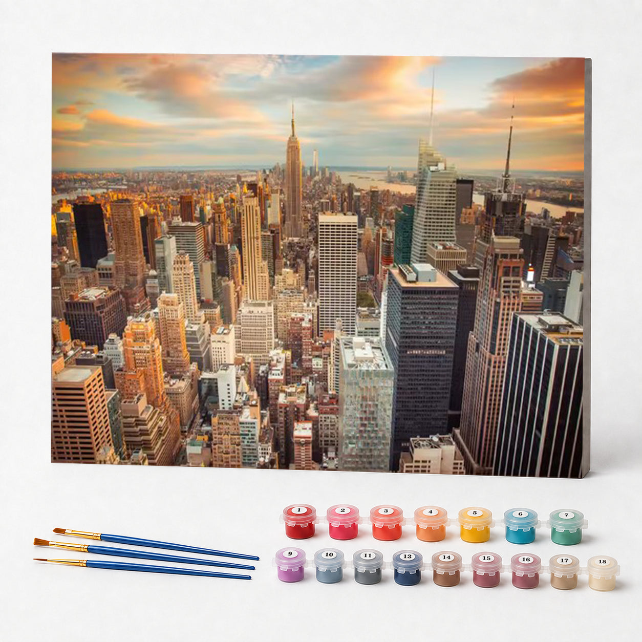 Kit de Pintura Numerada - Nova York