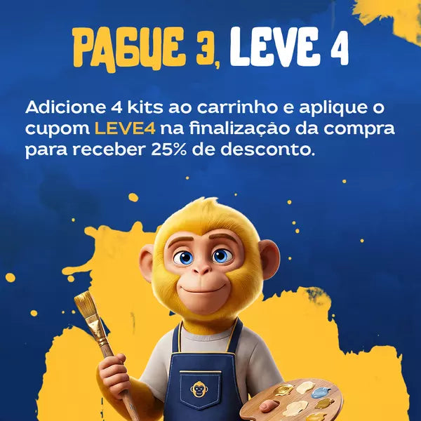 Kit de Pintura Numerada - Suculentas