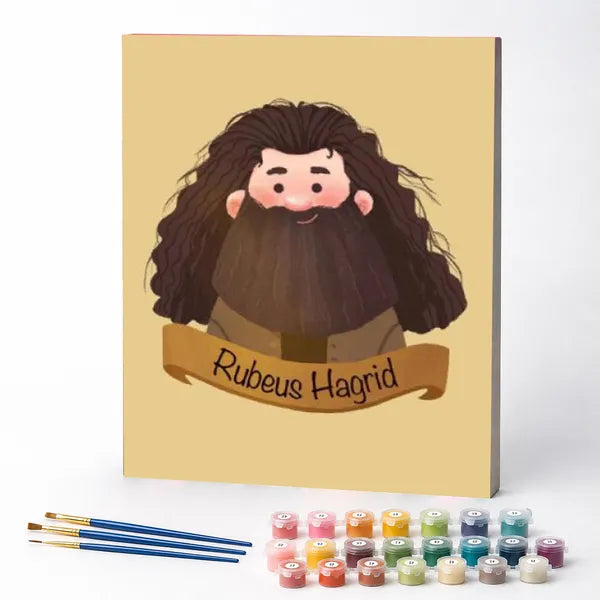 Kit de Pintura Numerada - Rúbeo Hagrid
