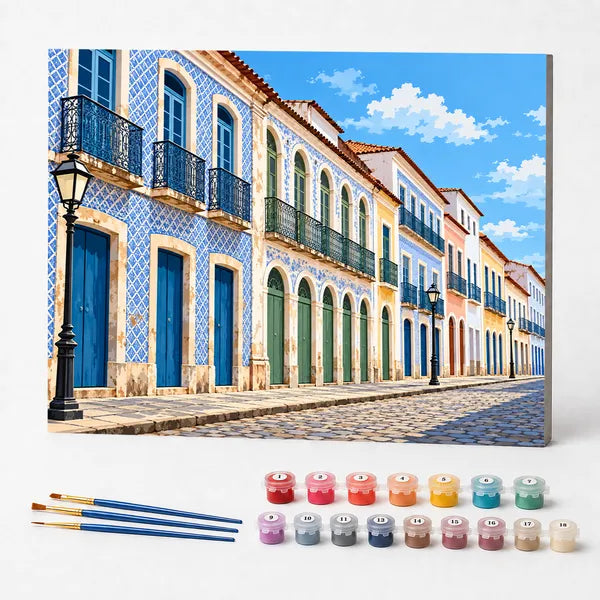 Kit de Pintura Numerada - São Luís, Maranhão