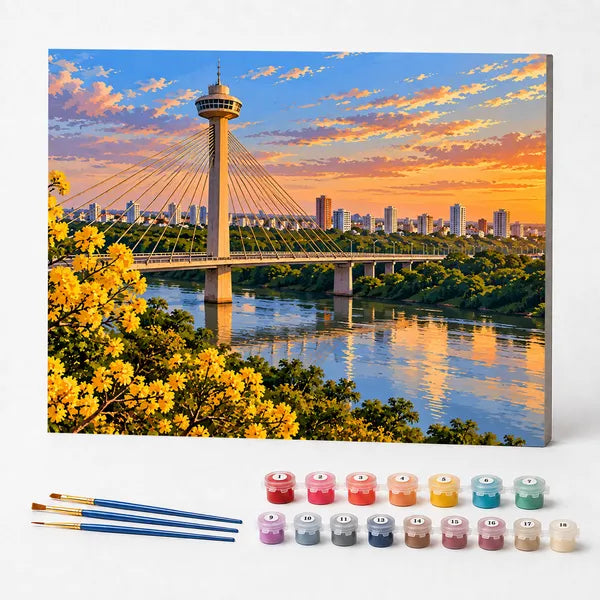 Kit de Pintura Numerada - Teresina, Piauí