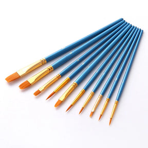 Kit com 10 pincéis profissionais Premium