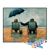 Kit de Pintura Numerada - A Magia do Amor