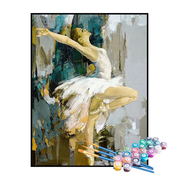 Kit de Pintura Numerada - A Bailarina