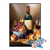 Kit de Pintura Numerada - Banquete Real