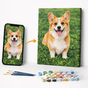 Kit de Pintura Numerada - Personalizada