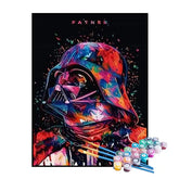 Kit de Pintura Numerada - Darth Vader