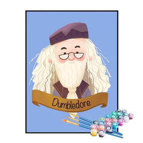 Kit de Pintura Numerada - Dumbledore