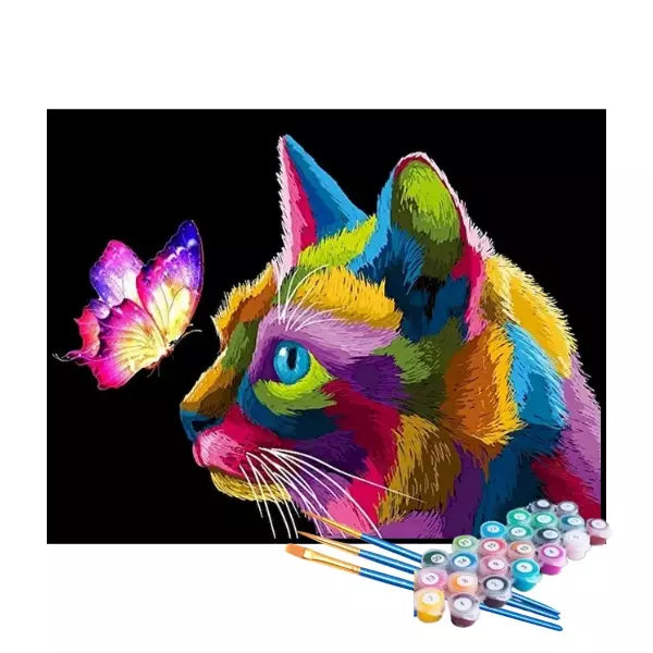 Kit de Pintura Numerada - Encanto Colorido