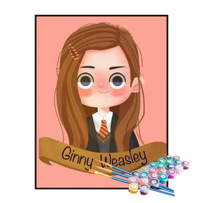 Kit de Pintura Numerada - Ginny Weasley