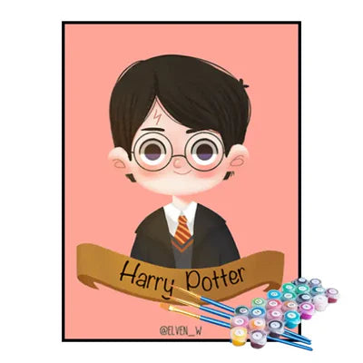 Kit de Pintura Numerada - Harry Potter