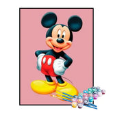 Kit de Pintura Numerada - Mickey Mouse