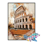 Kit de Pintura Numerada - Pintura do Coliseu