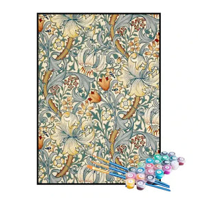 Kit de Pintura Numerada - Plantas e Flores