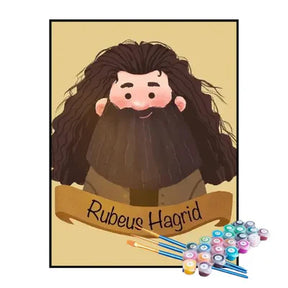 Kit de Pintura Numerada - Rúbeo Hagrid