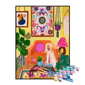 Kit de Pintura Numerada - Sala Divertida