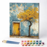 Kit de Pintura Numerada - A Árvore Amarela