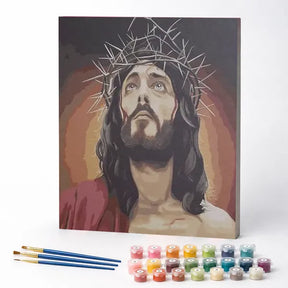 Kit de Pintura Numerada - A Coroa de Jesus