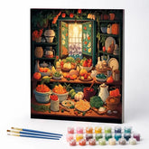 Kit de Pintura Numerada - A Cozinha