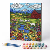 Kit de Pintura Numerada - A Fazendinha
