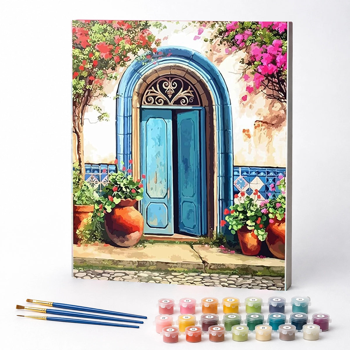 Kit de Pintura Numerada - A Porta Vintage