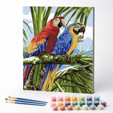 Kit de Pintura Numerada - Araras