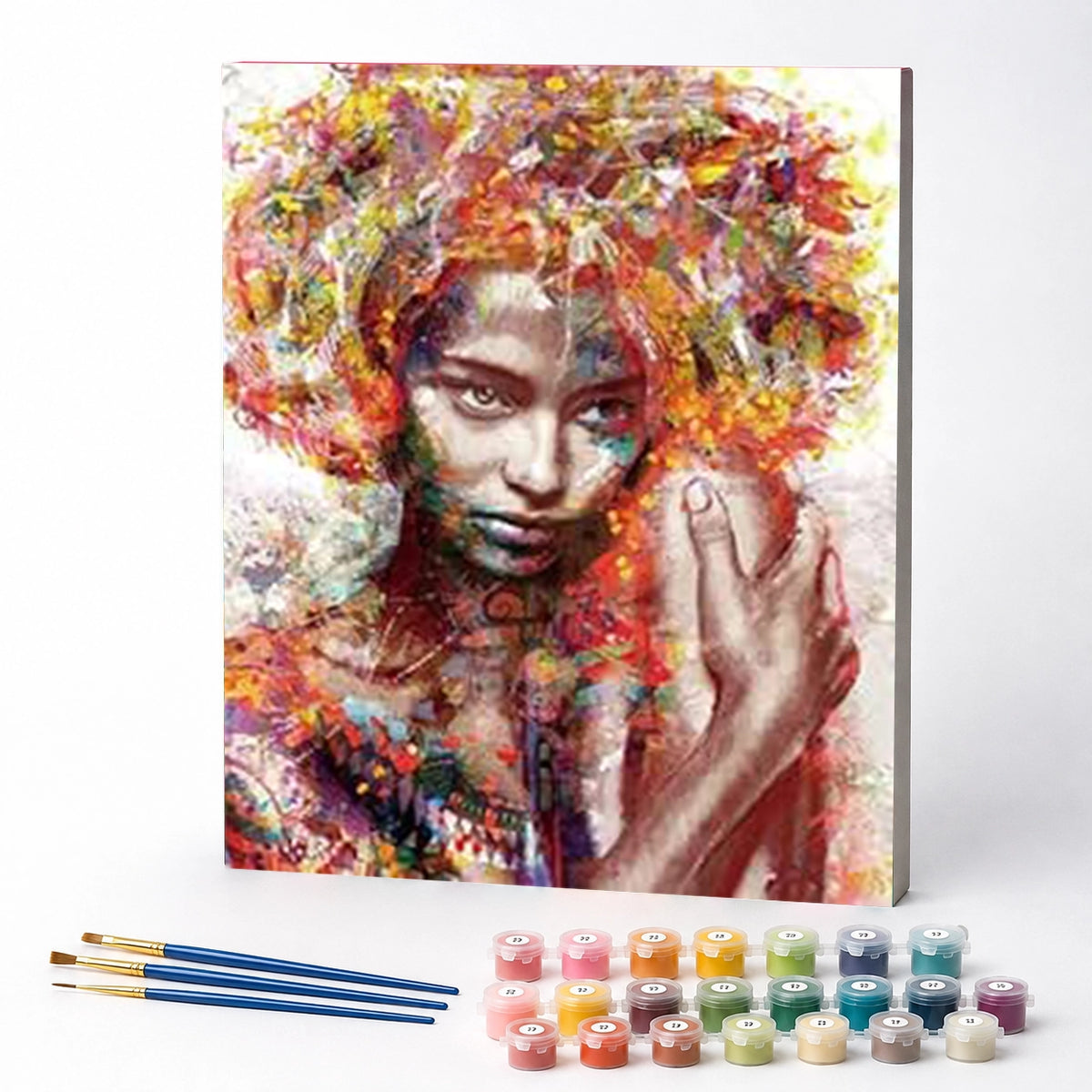 Kit de Pintura Numerada - Arte Africana