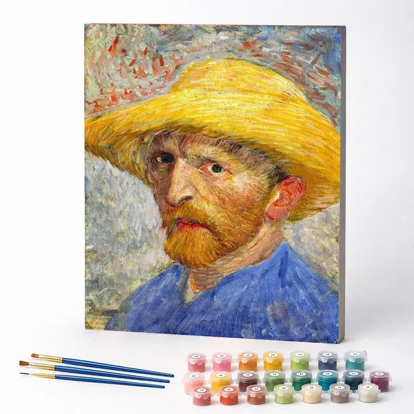 Kit de Pintura Numerada - Autorretrato de Van Gogh