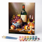 Kit de Pintura Numerada - Banquete Real