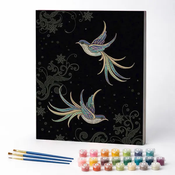 Kit de Pintura Numerada - Beija-Flor