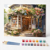 Kit de Pintura Numerada - Biblioteca