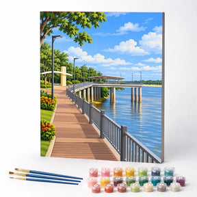 Kit de Pintura Numerada Boa Vista, Roraima