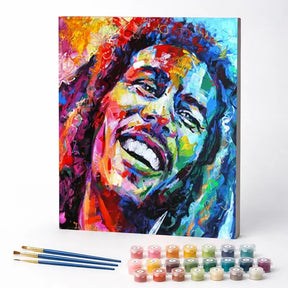 Kit de Pintura Numerada - Bob Marley