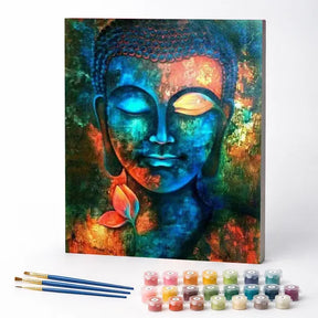 Kit de Pintura Numerada - Buda Colorido