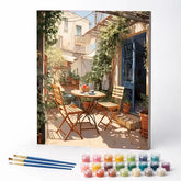 Kit de Pintura Numerada - Cafeteria