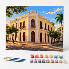 Kit de Pintura Numerada - Campo Grande, Mato Grosso do Sul