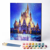 Kit de Pintura Numerada - Castelo da Disney