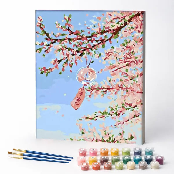 Kit de Pintura Numerada - Cerejeira