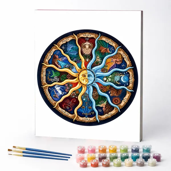 Kit de Pintura Numerada - Constelações