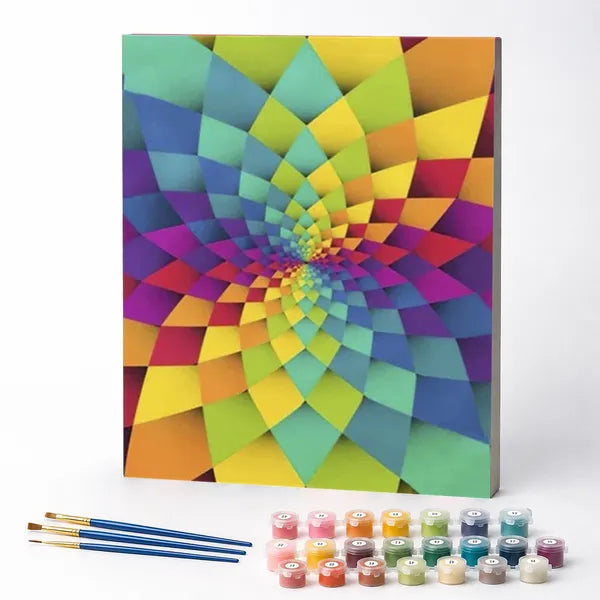 Kit de Pintura Numerada - Cores