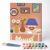 Kit de Pintura Numerada - Decoração Divertida