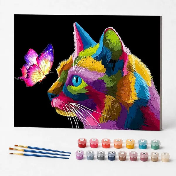 Kit de Pintura Numerada - Encanto Colorido
