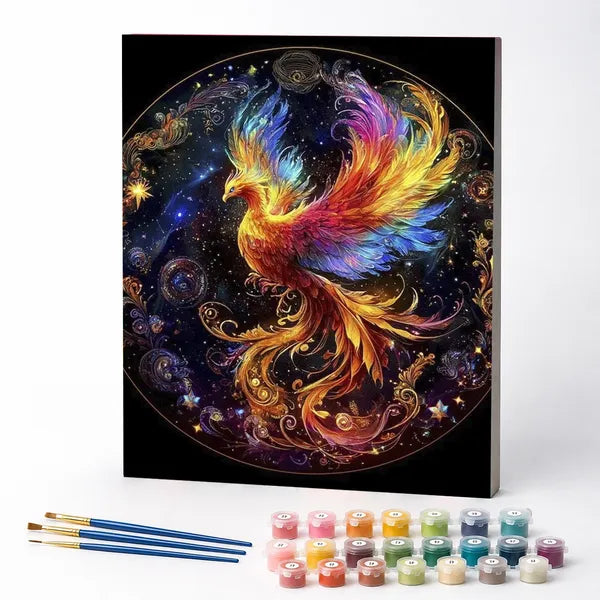 Kit de Pintura Numerada - Fênix
