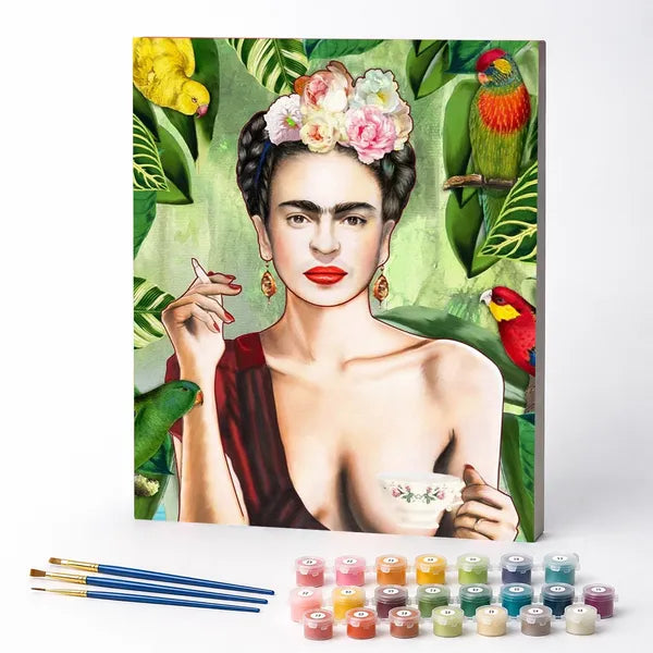 Kit de Pintura Numerada - Frida Kahlo